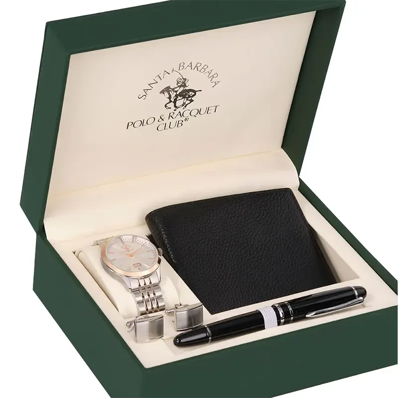 Santa Barbara Polo & Racquet Club Fashion Men's Gift Set- SB.1.10615-5